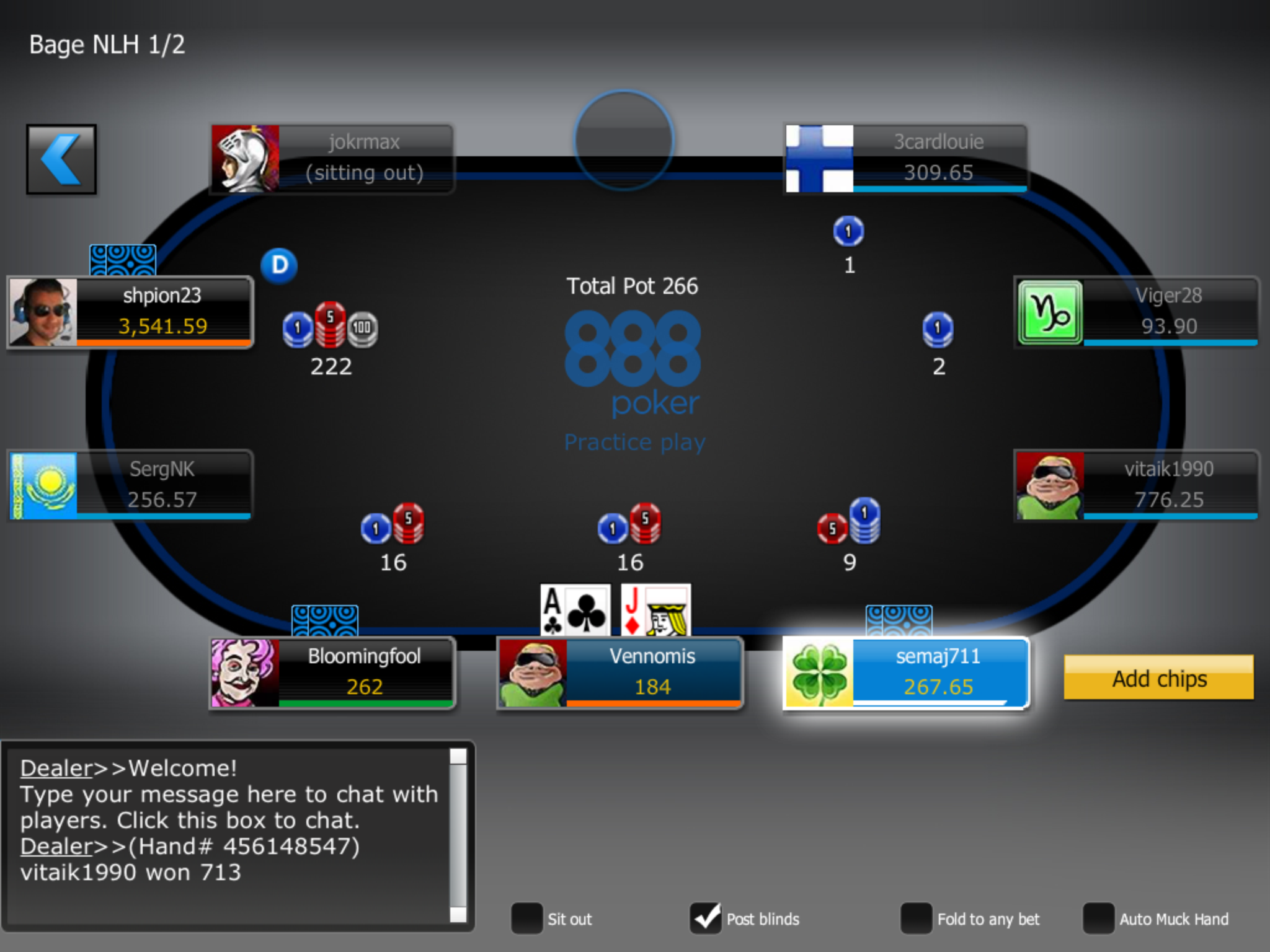 888 Poker Online