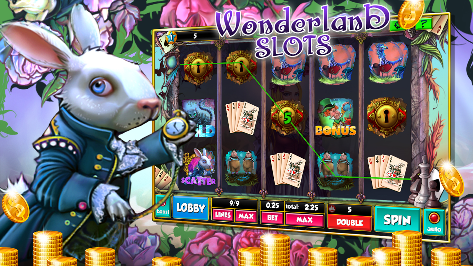 Alice's Wonderland Slots